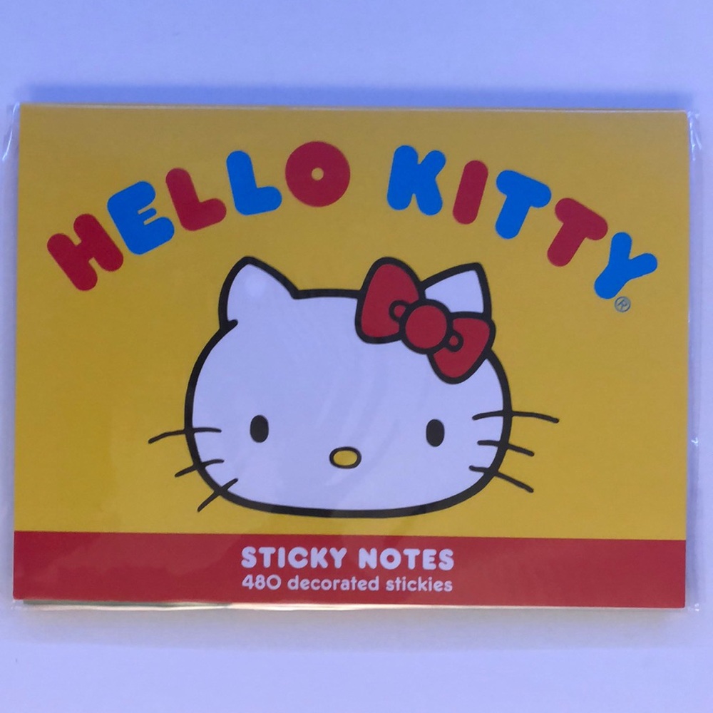 Hello Kitty Sticky Notes Set (New)